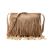 Tasseled Shoulder Bag