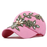 Embossed Flower Cap