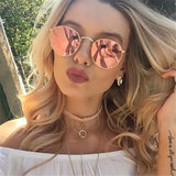 Luxury Design Round Sunglasses