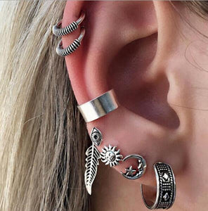 Style Silver Color Earrings