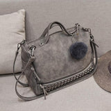 Vintage Leather Shoulder Bag