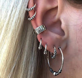 7 Pcs/Set Ring Vintage Style Earrings