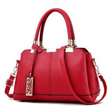 Leather Decor Shoulder Bag