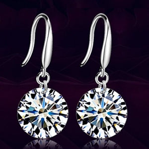 Zirconia Drop Earrings