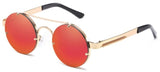 Retro Metal Spring Sunglasses