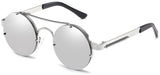 Retro Metal Spring Sunglasses