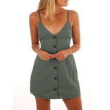 V Neck Summer Dress