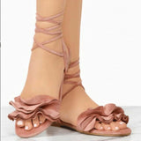 Lace-up Sandals
