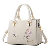Embroidered Elegant Shoulder Bag