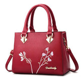 Embroidered Elegant Shoulder Bag