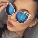 Designer Retro Cateye Sunglasses