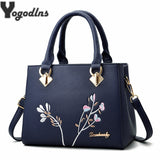 Embroidered Elegant Shoulder Bag