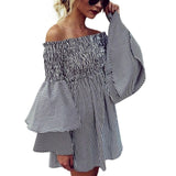 Long Sleeve Stripe Dress