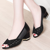 Net High Heels Shoes