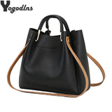Simple Style Leather Shoulder Bag