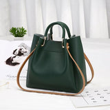 Simple Style Leather Shoulder Bag