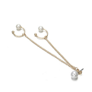 Pearl Chain Style Earrings