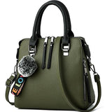 Leather Mold Shoulder Bag