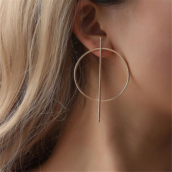 Geometric Ring Earrings