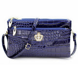 Double Zipper Shoulder Bags