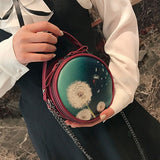 Circular Shoulder Bag