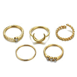 Fashion Crystal Set Rings