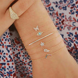 6 Pcs/Set Crystal Elegant Bracelet