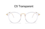 Transparent Round Glasses