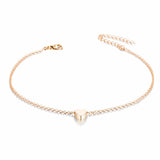 Heart Anklet