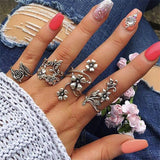 Vintage Style Set Ring