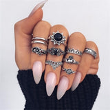 Vintage Style Set Ring