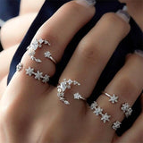 Vintage Style Set Ring