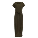 Leg Detail Long Dress