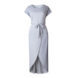 Leg Detail Long Dress