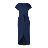 Leg Detail Long Dress