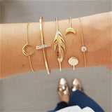 5Pcs/Set Earth Bracelets