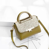 Silvery Shoulder Bag