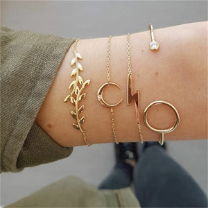 4 Pcs/Set Nature Bracelets