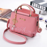 Embossed Floral Shoulder Bag