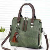 Vintage Leather Ladies Shoulder Bag