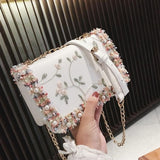 Fancy Flower Shoulder Bag