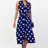 Polka Dot  Chiffon Dresses
