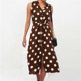 Polka Dot  Chiffon Dresses
