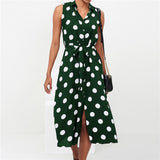 Polka Dot  Chiffon Dresses