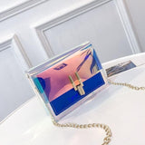 Transparent Messenger Shoulder Bag