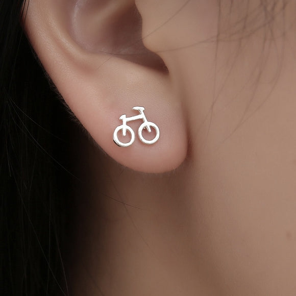 Bicycle Style Earrings
