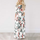 Flowering Long Dress