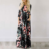 Flowering Long Dress