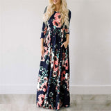 Flowering Long Dress