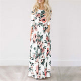 Flowering Long Dress